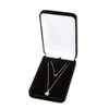 YN7(BK) Black Velvet Metal Necklace Box