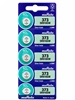 Murata 373 SR916SW Silver Oxide Watch Battery 5 Pack